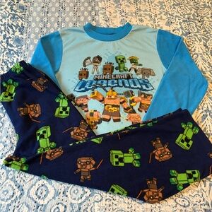 Minecraft Legends Soft Fleece Pajamas